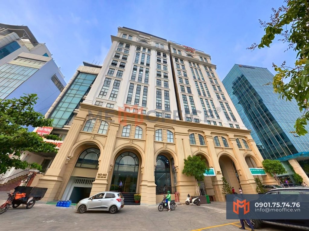 Toà nhà văn phòng cho thuê Metro Tower, 667 Điện Biên Phủ, Phường 25, Quận Bình Thạnh, TP.HCM - Hotline 0901.75.74.76