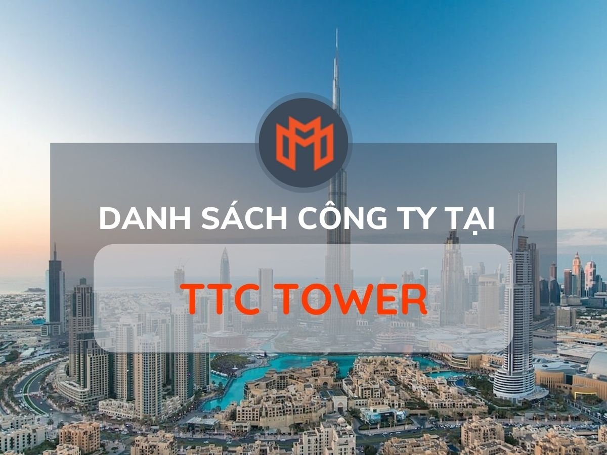 Danh sách các công ty thuê văn phòng tại cao ốc TTC Tower, Quận Tân Bình