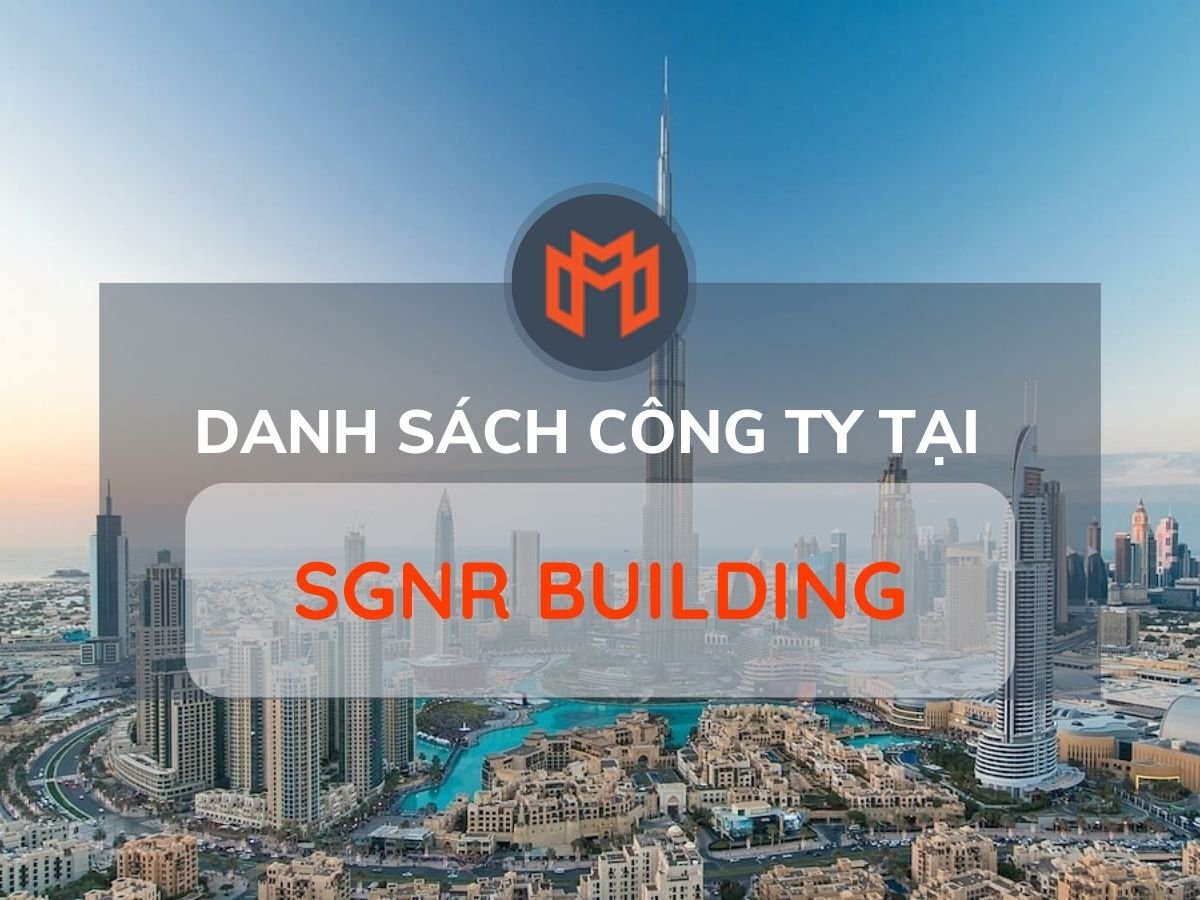 Danh sách các công ty thuê văn phòng tại cao ốc SGNR Building, Quận 1