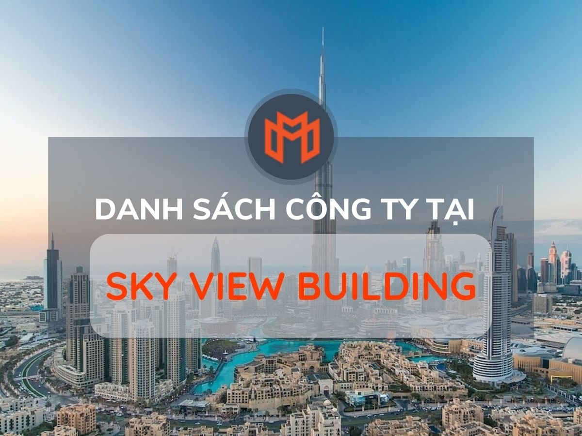 Danh sách các công ty thuê văn phòng tại cao ốc Sky View Building, Quận 1