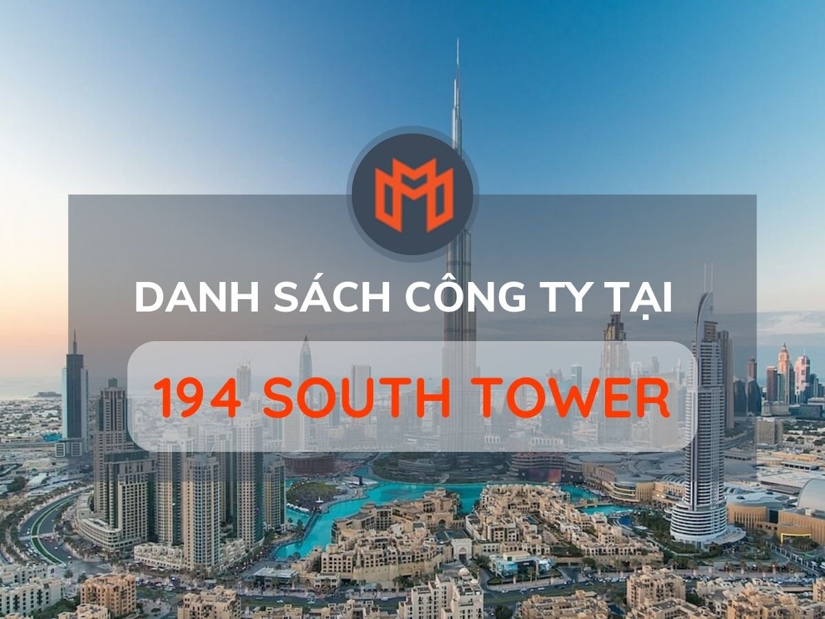 Danh sách các công ty thuê văn phòng tại cao ốc 194 South Tower, Huyện Bình Chánh