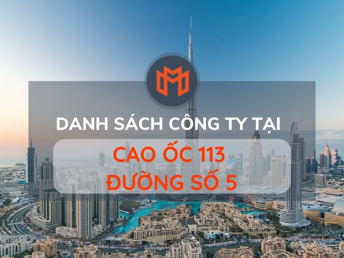Danh sách các công ty thuê văn phòng tại cao ốc Cao ốc 113 Đường số 5, Quận 2