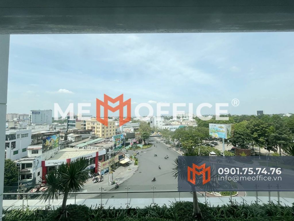 View nhìn từ văn phòng cho thuê Tín Nghĩa Plaza Hà Huy Giáp, BIên Hoà, Đồng Nai - Hotline 0901.75.74.76