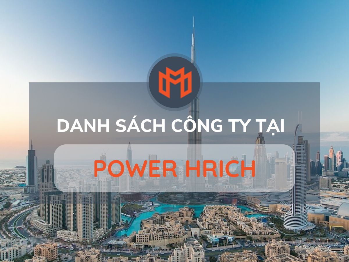 Danh sách các công ty thuê văn phòng tại cao ốc Power Hrich, Quận Gò Vấp