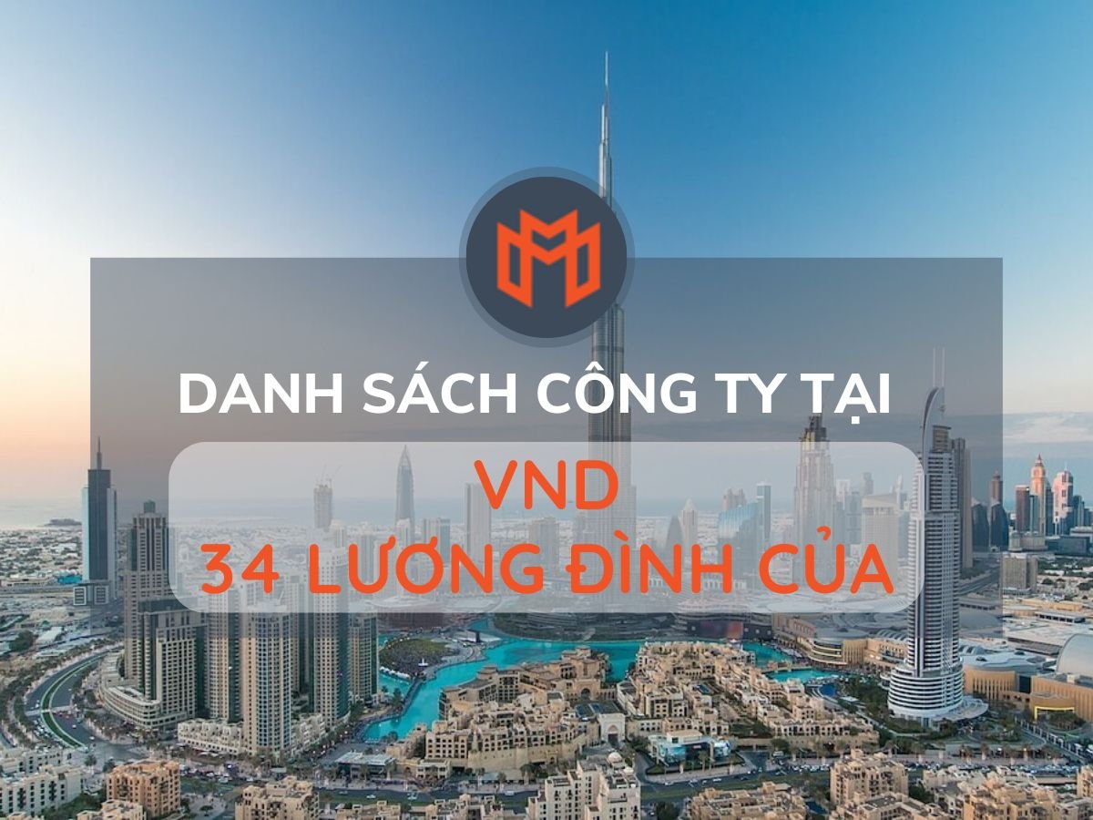 Danh sách các công ty thuê văn phòng tại cao ốc VND 34 Lương Đình Của, Quận 2