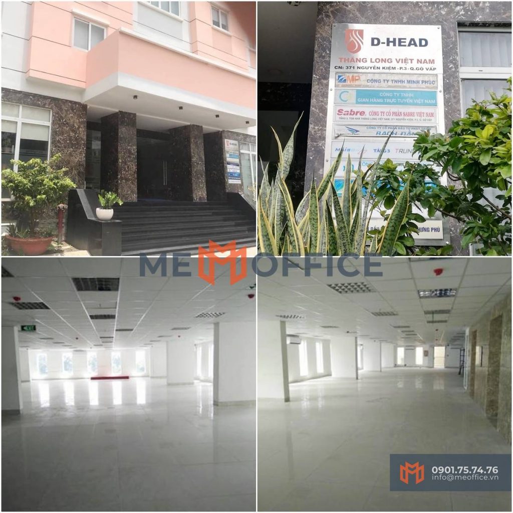 Tổng quan văn phòng cho thuê D-Head Building (371 Nguyễn Kiệm, Phường 3, Quận Gò Vấp) - Hotline 0901.75.74.76