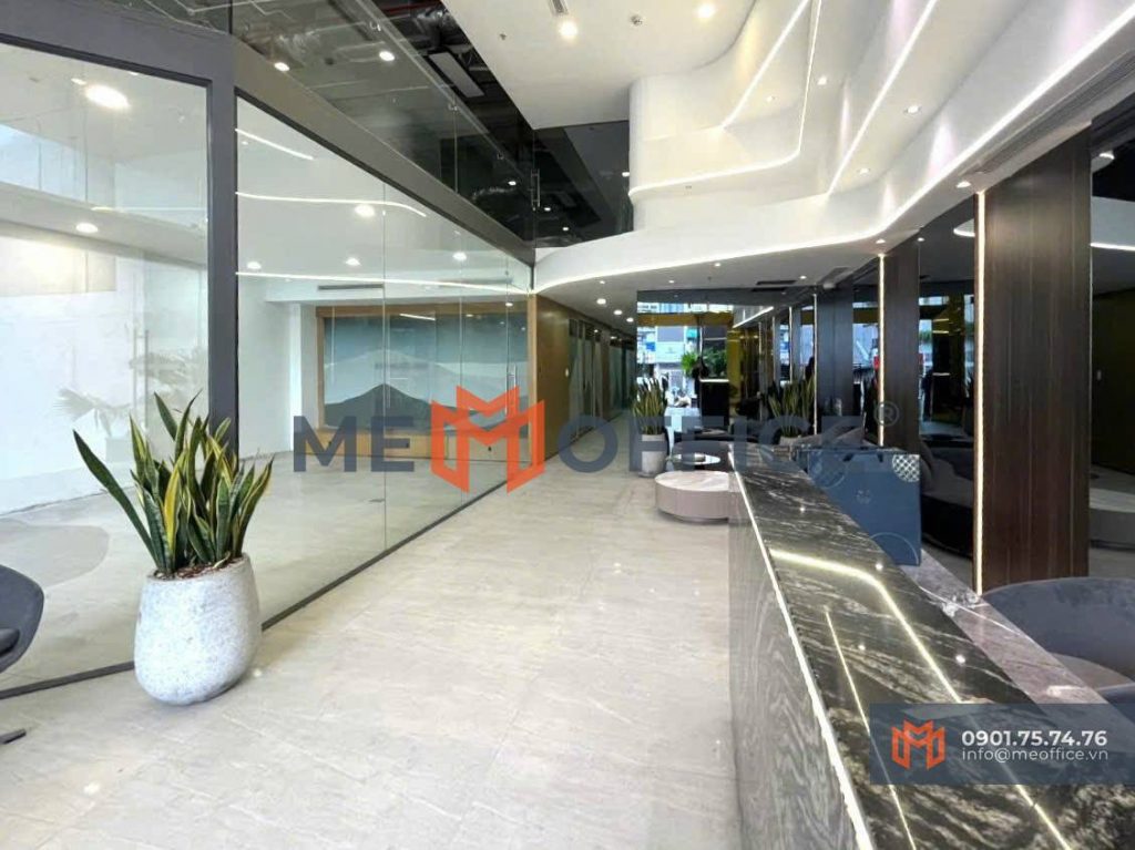 Sảnh lễ tân văn phòng cho thuê M.O.R.E Tower 89 - Vital Building (89 Phan Đình Phùng, Phường 17, Quận Phú Nhuận) - Hotline 0901.75.74.76