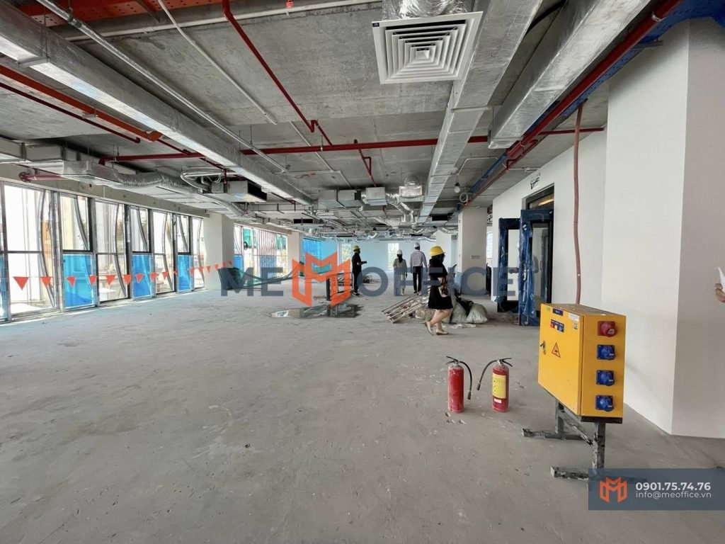 Sàn trống văn phòng cho thuê The Beacon,14-16 Phan Đăng Lưu, Phường 6, Quận Bình Thạnh - Hotline 0901.75.74.76