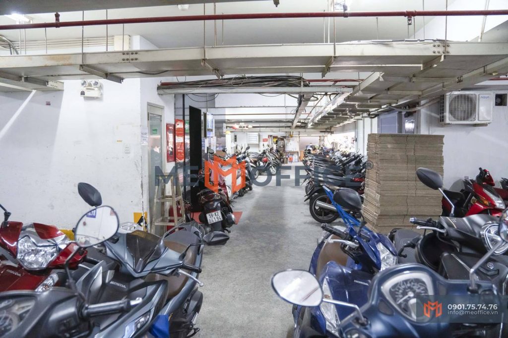 Tầng hầm văn phòng cho thuê Halo Building Premium (36 Bùi Thị Xuân, Phường Bến Thành, Quận 1) - Hotline 0901.75.74.76