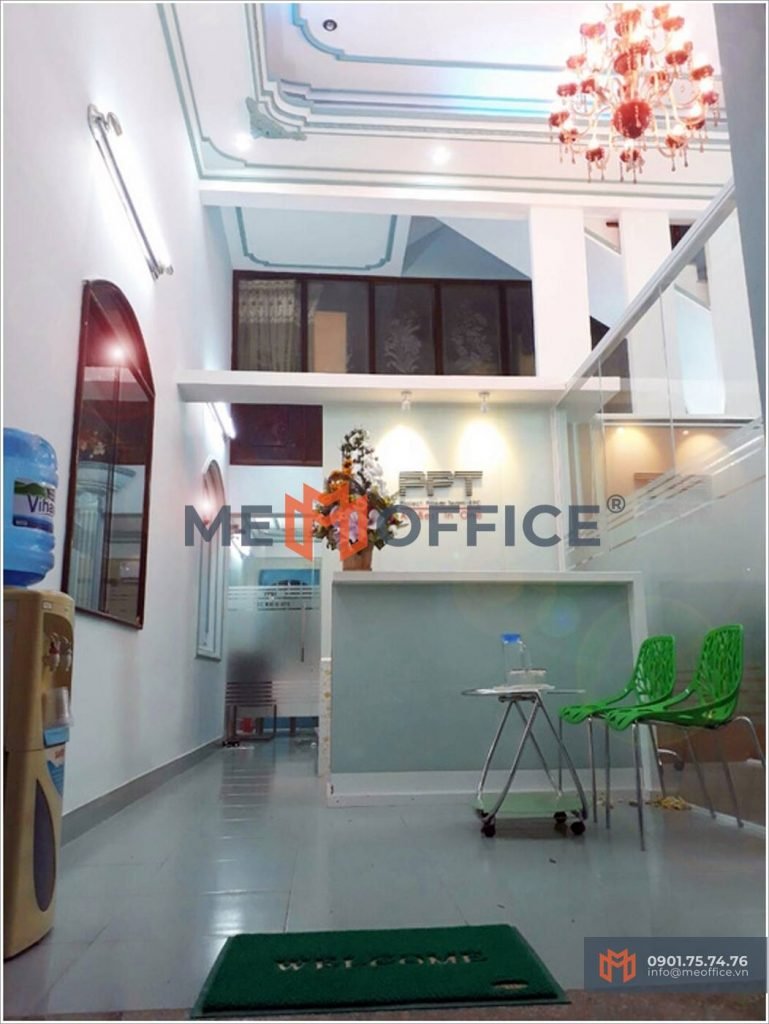 Sảnh lễ tân văn phòng cho thuê PPT Office (39.2A Hoàng Dư Khương, Phường 12, Quận 10) - Hotline 0901.75.74.76