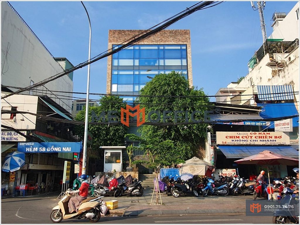 Tổng quan văn phòng cho thuê Tacheng Building (56-58.2 Đồng Nai, Phường 15, Quận 10) - Hotline 0901.75.74.76