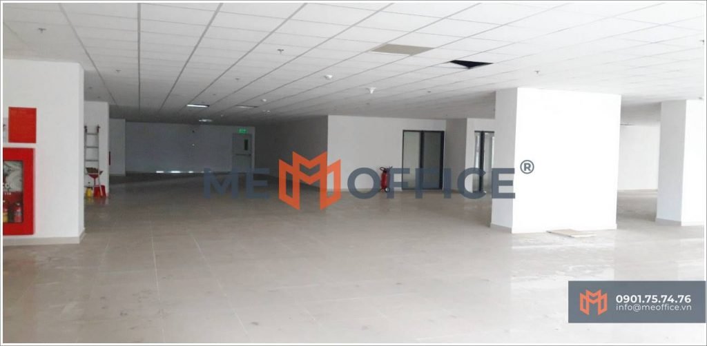 Sàn trống văn phòng cho thuê Tòa nhà Jasmine 1 - Hà Đô Centrosa (118-200 Ba Tháng Hai, Phường 12, Quận 10) - Hotline 0901.75.74.76
