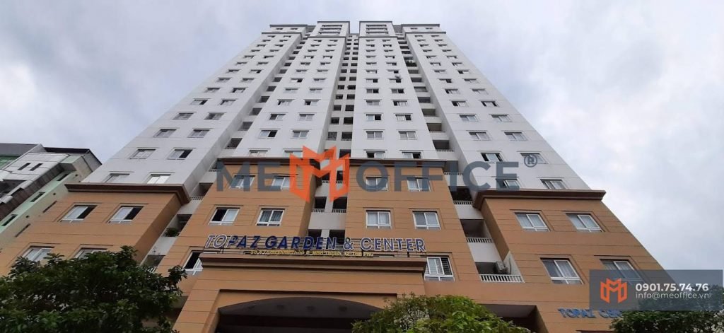 Tổng quan văn phòng cho thuê Topaz Garden & Center (4 Trịnh Đình Thảo, Phường Hoà Thạnh, Quận Tân Phú) - Hotline 0901.75.74.76