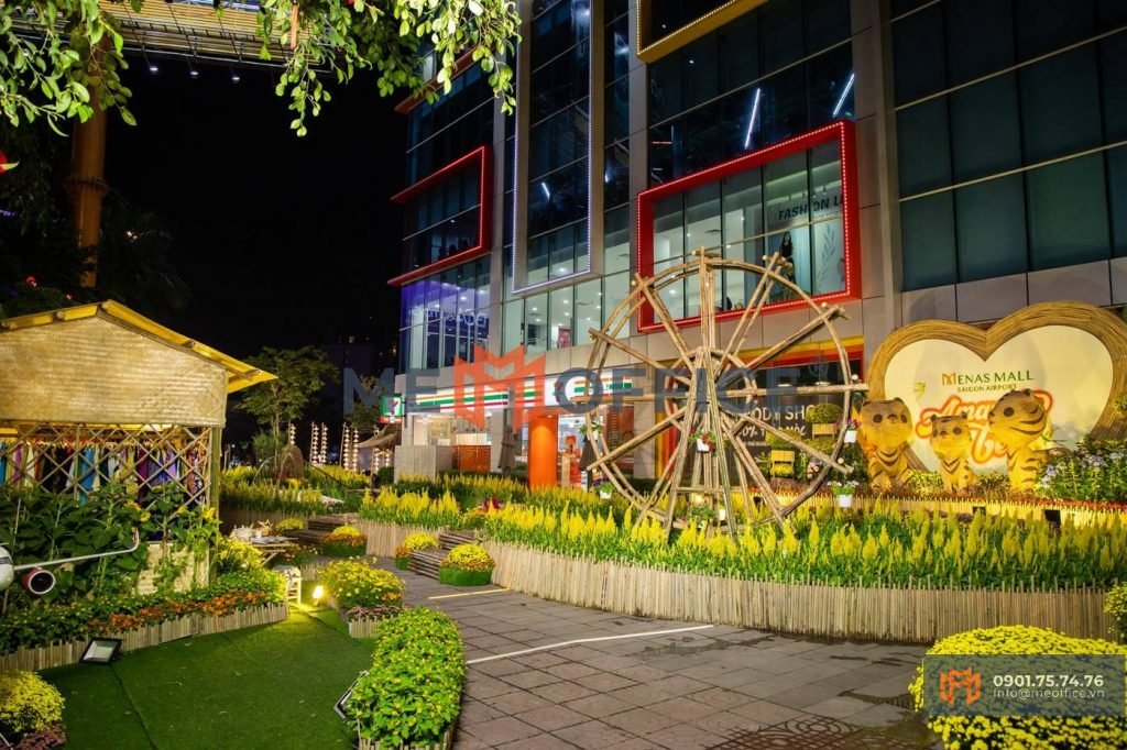 Tổng quan văn phòng cho thuê Vietjet Plaza (60A Trường Sơn, Phường 2, Quận Tân Bình) - Hotline 0901.75.74.76