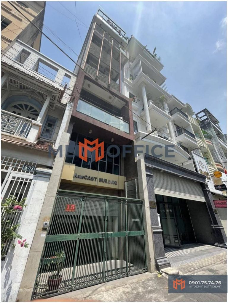Tống quan văn phòng cho thuê Auscast Building (15 Nguyễn Sơn Hà, Phường 5, Quận 3) - Hotline 0901.75.74.76