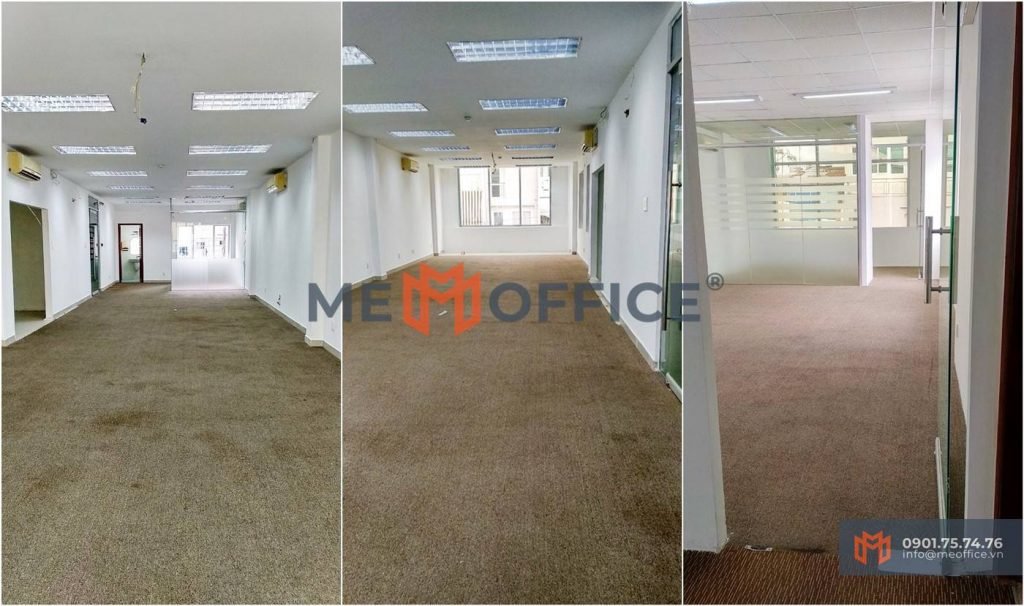 Sàn trống văn phòng cho thuê Ceiba Office Trần Quốc Toản (72B Trần Quốc Toản, Phường 8, Quận 3) - Hotline 0901.75.74.76