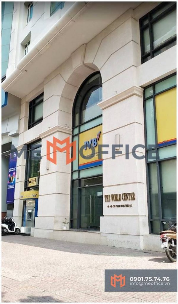 Tổng quan văn phòng cho thuê CityHouse - The World Center (46-48-50 Phạm Hồng Thái, Phường Bến Thành, Quận 1) - Hotline 0901.75.74.76
