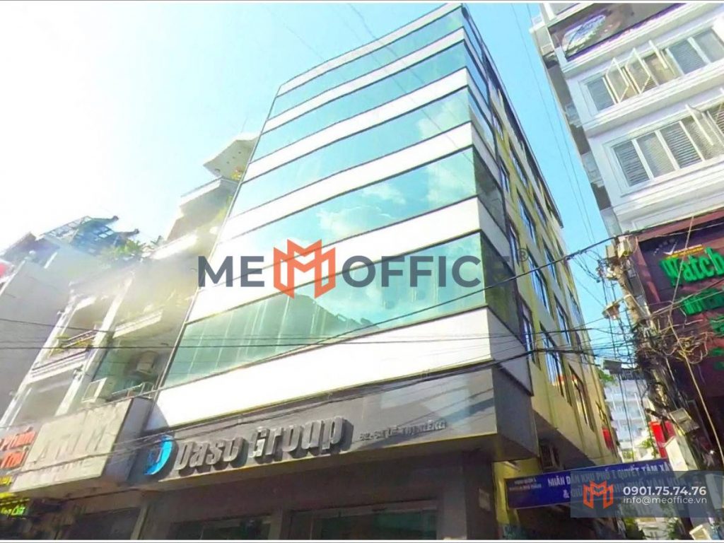 Tổng quan văn phòng cho thuê Daso Building (62 Lê Thị Riêng, Phường Bến Thành, Quận 1) - Hotline 0901.75.74.76