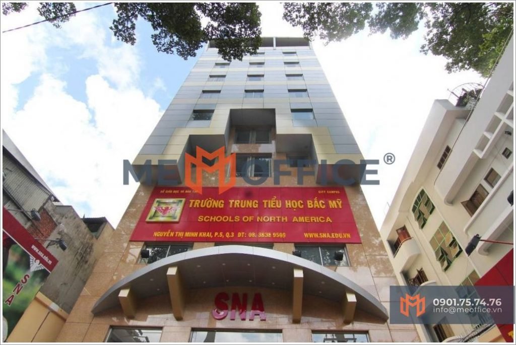 Tổng quan văn phòng cho thuê SNA Building (402 Nguyễn Thị Minh Khai, Phường 5, Quận 3) - Hotline 0901.75.74.76