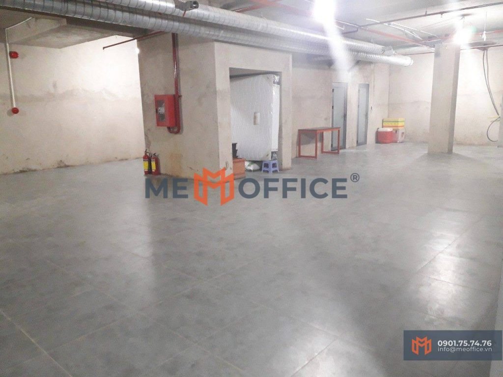Tầng hầm văn phòng cho thuê The Garden Building (2.30 Cao Thắng, Phường 5, Quận 3) - Hotline 0901.75.74.76