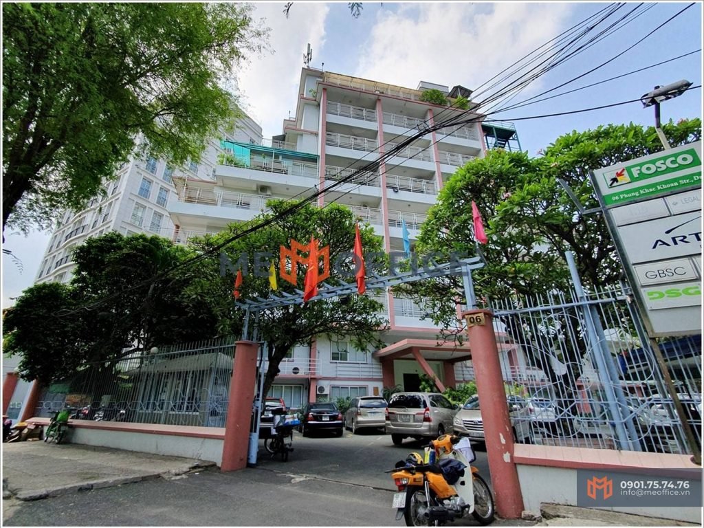 Tổng quan văn phòng cho thuê Fosco Building (2-6- Phùng Khắc Khoan, Phường Đa Kao, Quận 1) - Hotline 0901.75.74.76