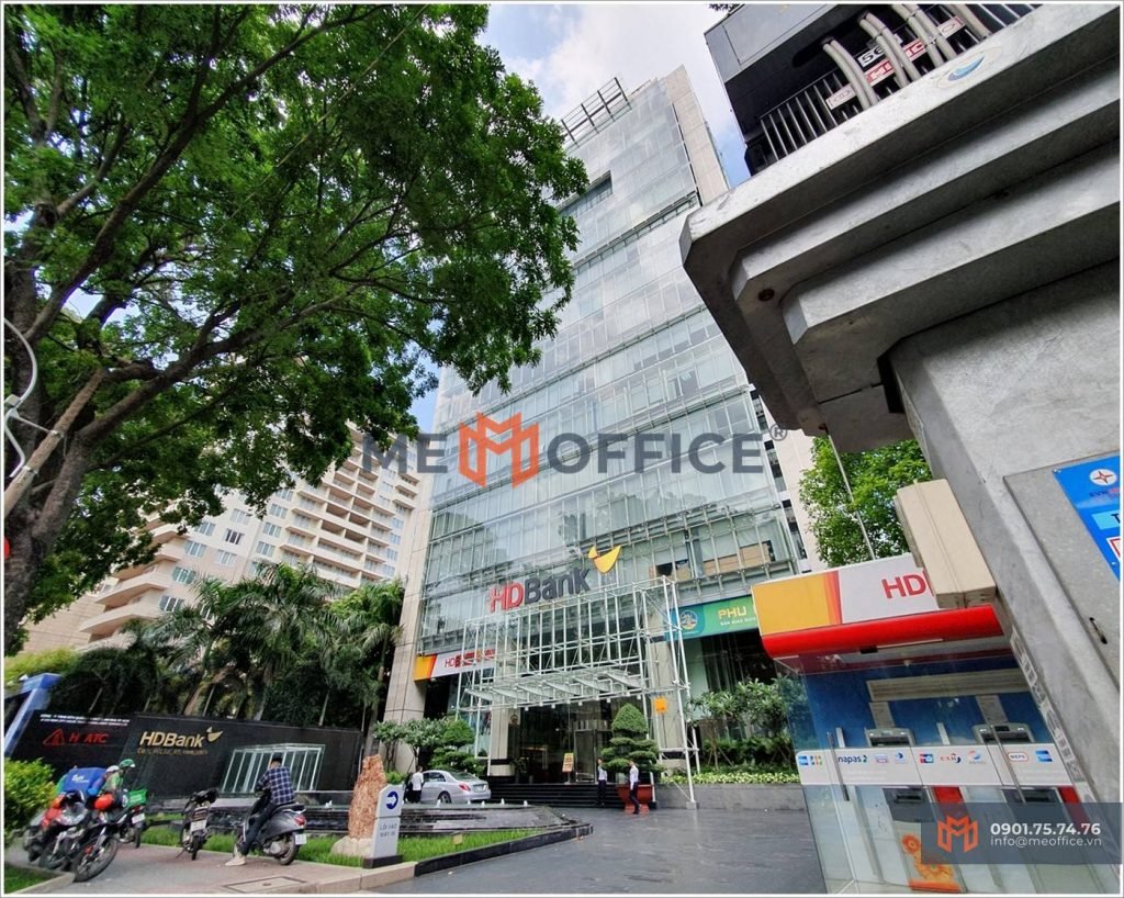 Tổng quan văn phòng cho thuê HD Tower (25Bis Nguyễn Thị Minh Khai, Phường Bến Nghé, Quận 1)- Hotline 0901.75.74.76