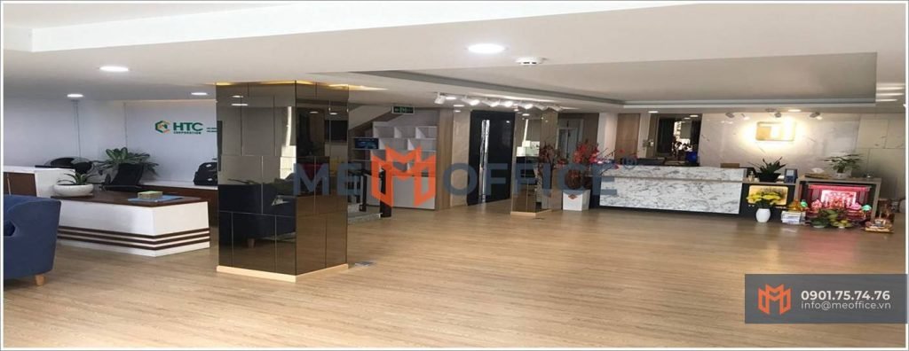 Sàn trống văn phòng cho thuê HTC Building (506-508-510 Võ Văn Kiệt, Phường Cầu Kho, Quận 1)- Hotline 0901.75.74.76