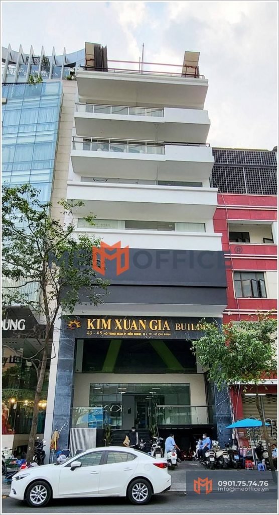 Tổng quan văn phòng cho thuê Kim Xuân Gia Building (43-45 Hồ Tùng Mậu, Phường Bến Nghé, Quận 1)- Hotline 0901.75.74.76