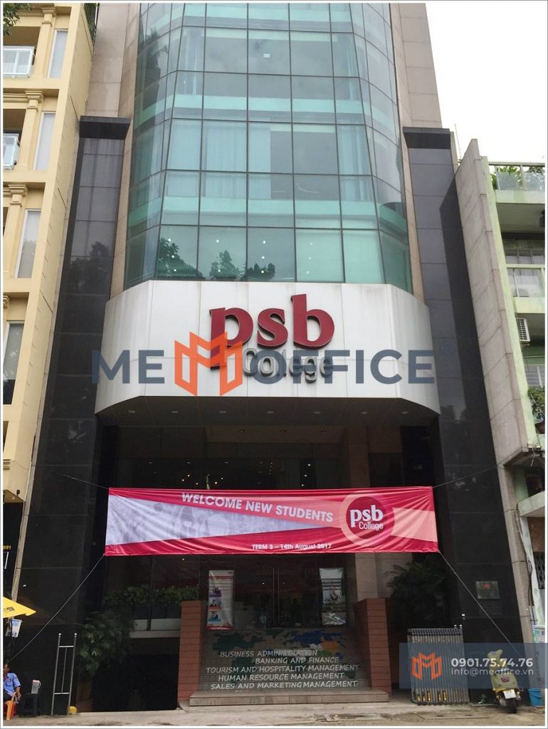 Tổng quan văn phòng cho thuê PSB Building (144 Lê Lai, Phường Bến Thành, Quận 1)- Hotline 0901.75.74.76