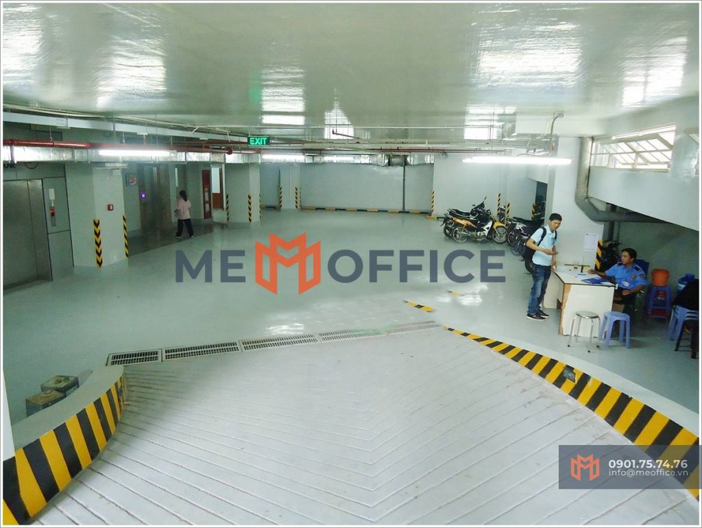 Tầng hầm văn phòng cho thuê Rosana Tower (60 Nguyễn Đình Chiểu, Phường Đa Kao, Quận 1) - Hotline 0901.75.74.76