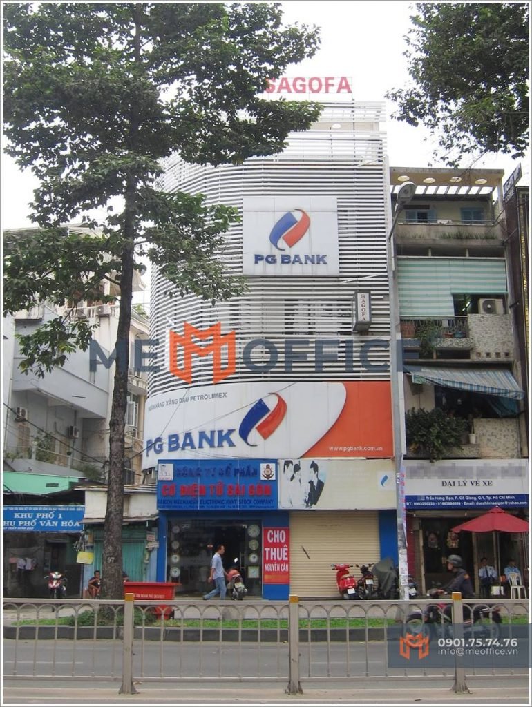 Tổng quan văn phòng cho thuê Sagofa Building (223 Trần Hưng Đạo, Phường Cô Giang, Quận 1) - Hotline 0901.75.74.76