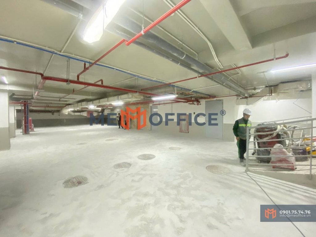 Sàn trống văn phòng cho thuê Wings Tower (380 Trần Hưng Đạo, Phường 2, Quận 5)- Hotline 0901.75.74.76