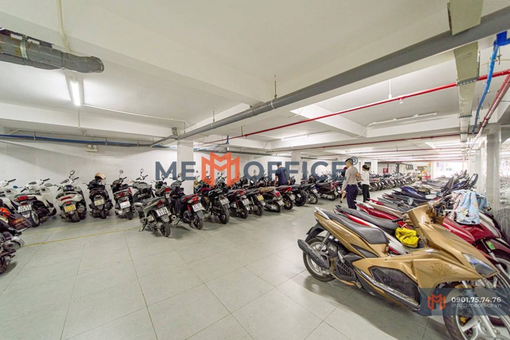 Tầng hầm văn phòng cho thuê Khải Hoàn Building (121 Quốc Hương, Phường An Khánh, TP.HCM) - Hotline 0901.75.74.76