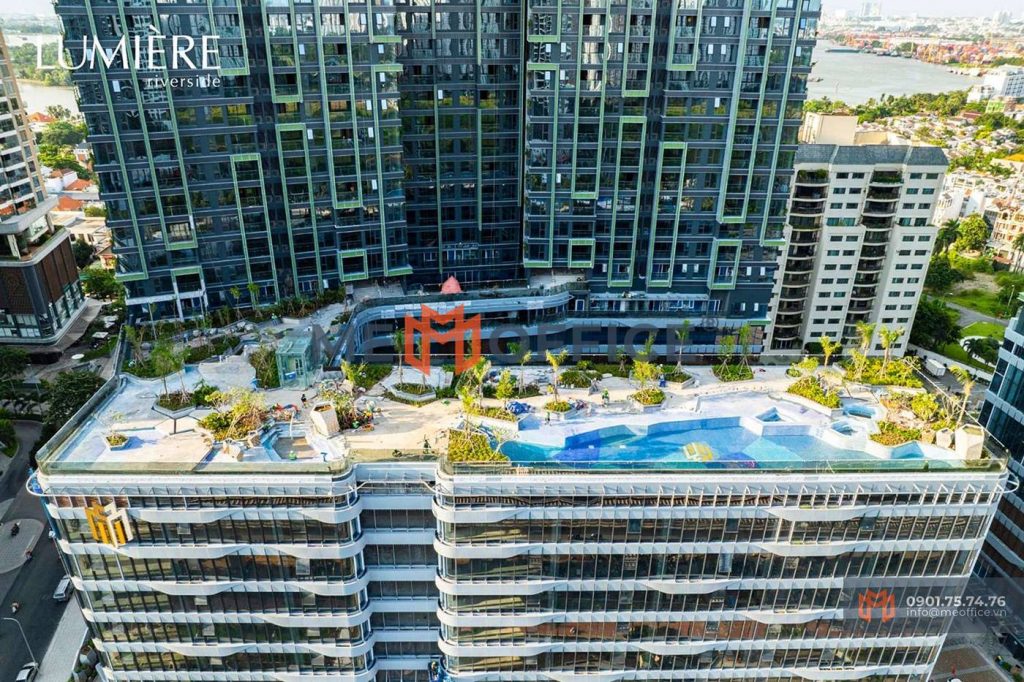 Tổng quan văn phòng cho thuê Lumiere Riverside - 628A Võ Nguyên Giáp, Phường Bình Trưng, TP.HCM (P. An Phú, Q2) - Hotline 0901.75.74.76