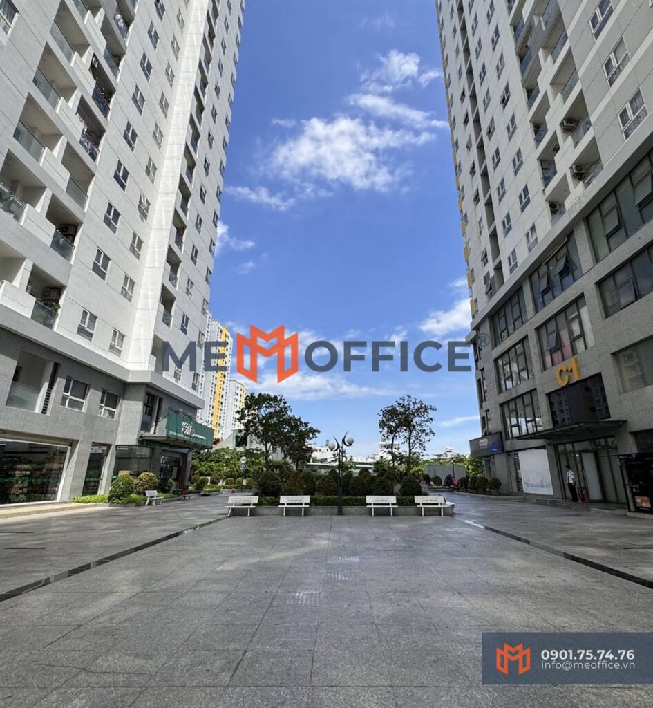 Tổng quan văn phòng cho thuê Diamond Riverside - 1646A Võ Văn Kiệt, Phường Phú Định, TP.HCM (P.16, Quận 8) - Hotline 0901.75.74.76