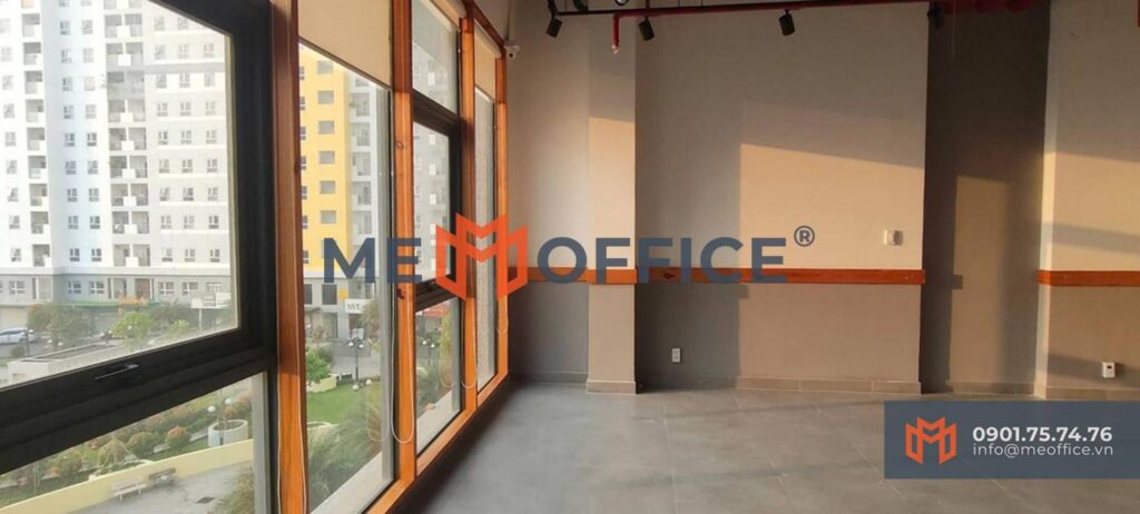 Sàn trống văn phòng cho thuê Diamond Riverside - 1646A Võ Văn Kiệt, Phường Phú Định, TP.HCM (P.16, Quận 8) - Hotline 0901.75.74.76